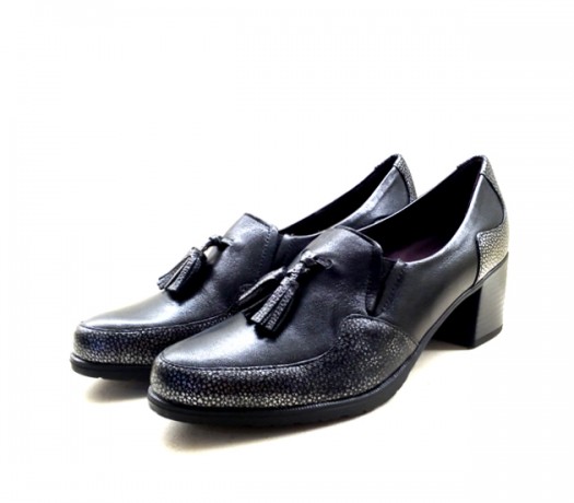 Pitillos Mulher 1833 Preto/prata