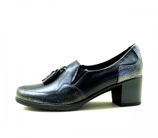 Pitillos Mulher 1833 Preto/prata