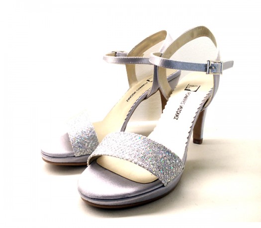 Sandálias festa Prata