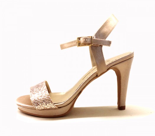Sandálias Mulher Festa Ouro