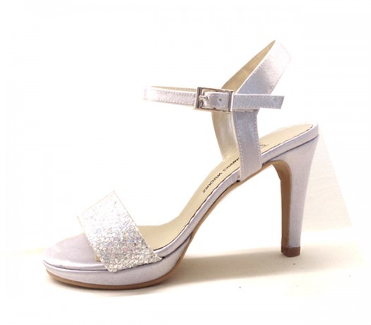 Sandálias festa Prata