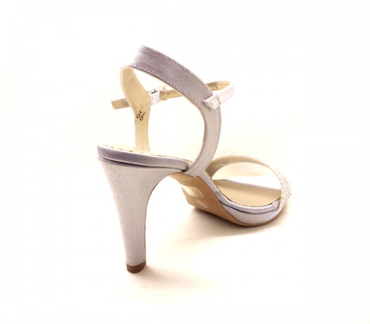 Sandálias festa Prata