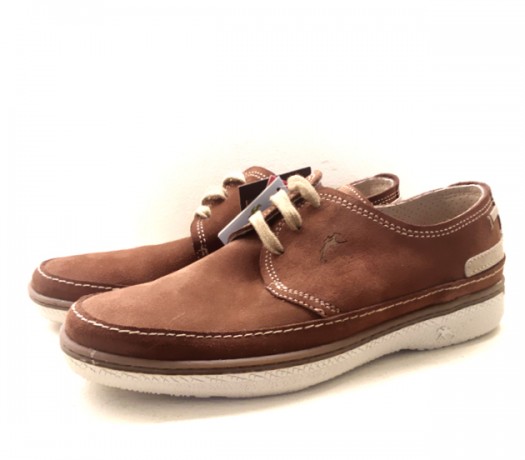 Brown Suede Shoes Fluchos