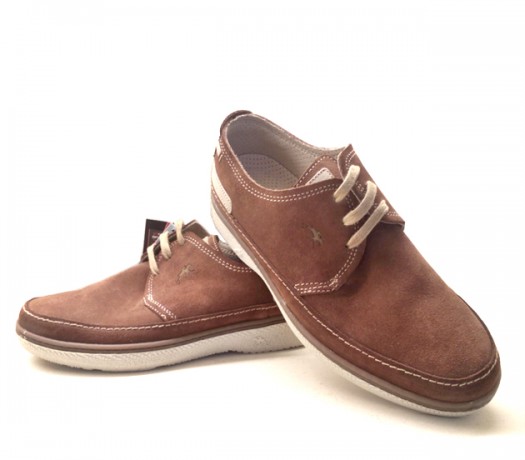 Brown Suede Shoes Fluchos