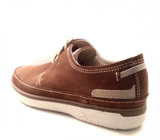 Brown Suede Shoes Fluchos
