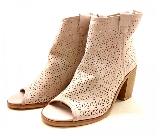 Sandals Mulher Bege Caladas