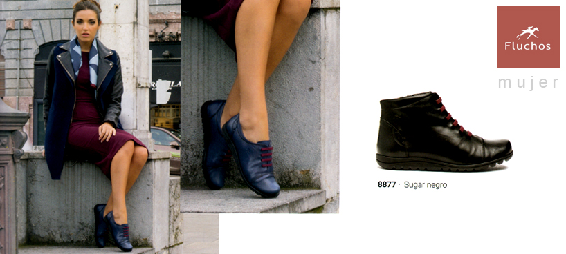 Botines Fluchos Mulher model Evel